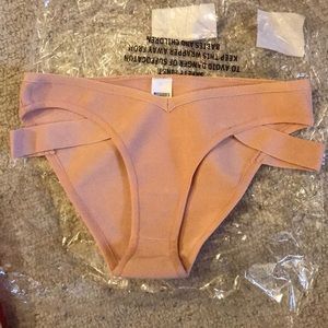 NWT Missguided Strappy Bikini Bottoms